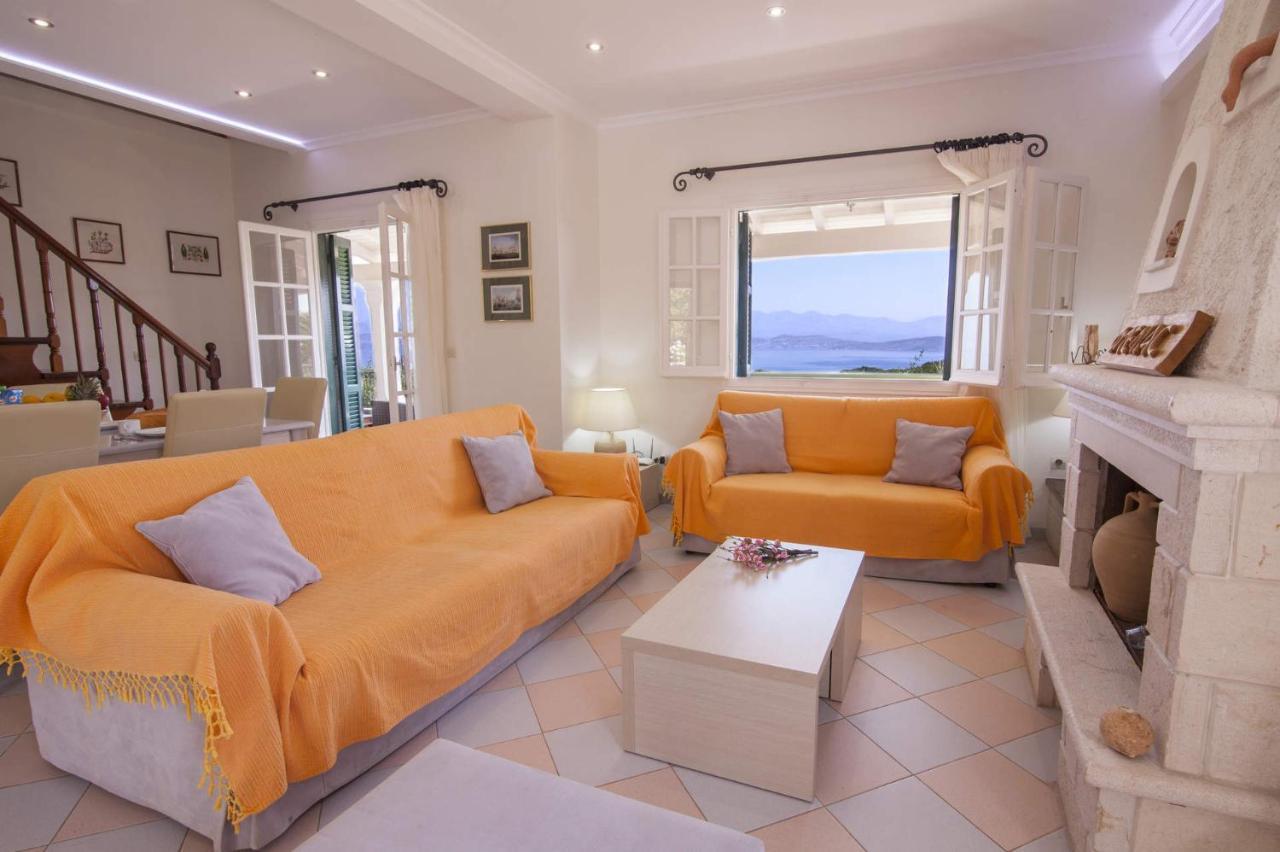 Villa Ftelias By Villa Plus Agios Stefanos  Ngoại thất bức ảnh