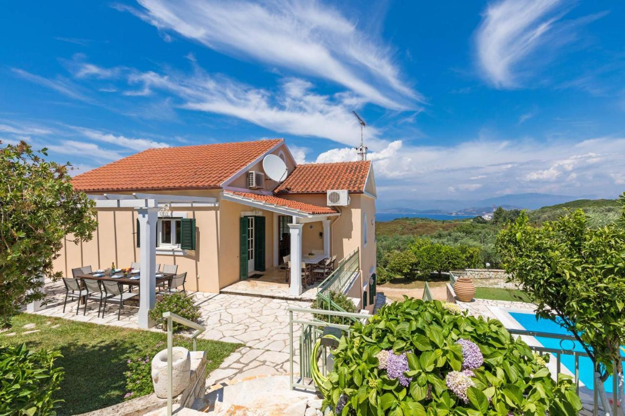 Villa Ftelias By Villa Plus Agios Stefanos  Ngoại thất bức ảnh
